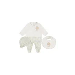 Monogram Crew Set met Legging en Muts