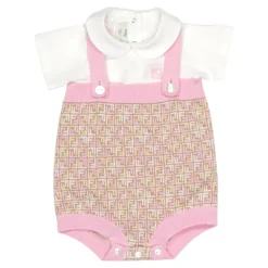 Monogram Jumpsuit en T-shirt Set