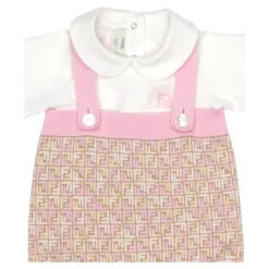 Monogram Jumpsuit en T-shirt Set