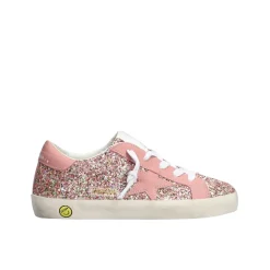 Multicolor Ash Rose Glitter Superstar Sneakers