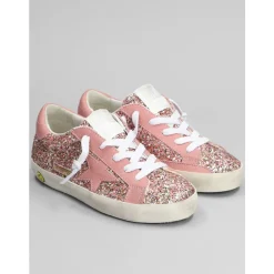 Multicolor Ash Rose Glitter Superstar Sneakers