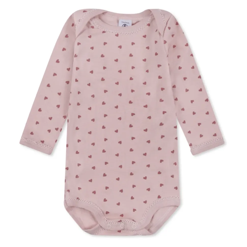 Multicolor katoenen body set met geborduurde details