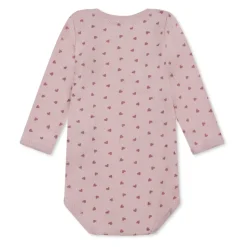 Multicolor katoenen body set met geborduurde details