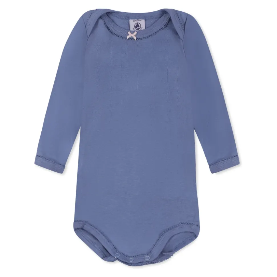 Multicolor katoenen body set met geborduurde details