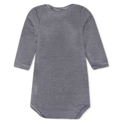 Multicolor katoenen body set met geborduurde tekst