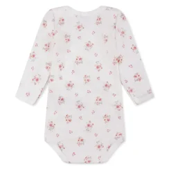 Multicolor Katoenen Bodyset met Geborduurde Details