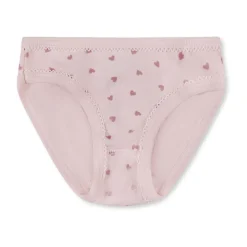 Multicolor Katoenen Onderbroeken Set met Hartjes