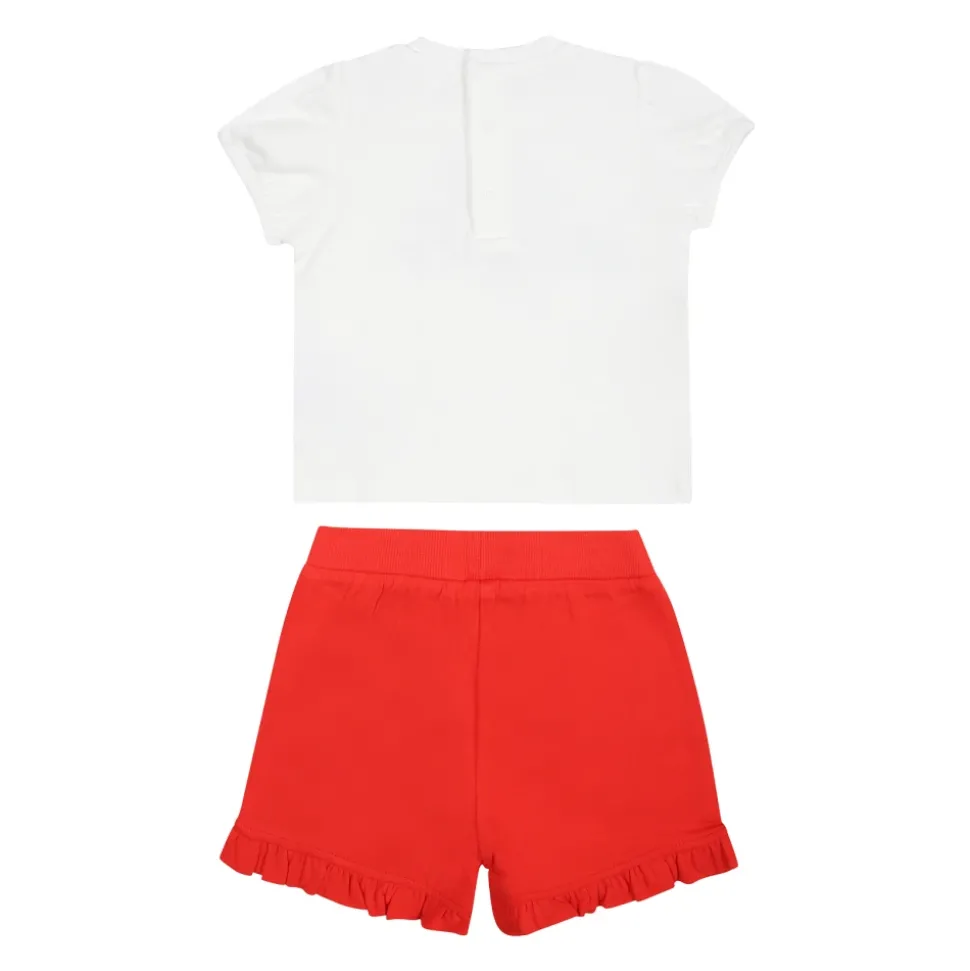 Multicolor Katoenen Trainingspak met Teddy Bears