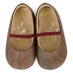 Multicolor Paisley Ballet Flats