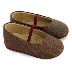 Multicolor Paisley Ballet Flats