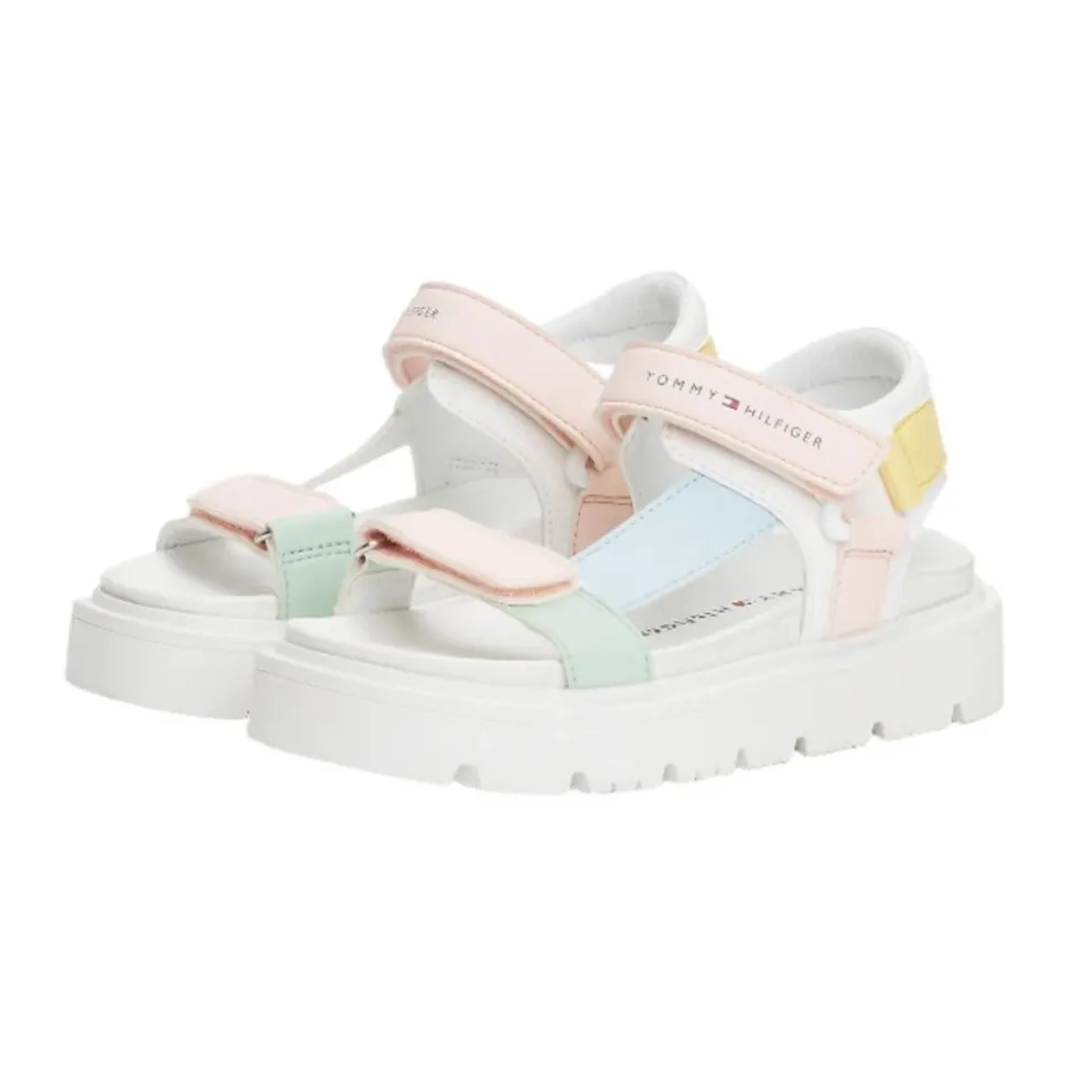 Multicolor Sandalen Levendig Design Comfortabele Pasvorm