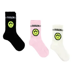 Multicolor Terry Sokkenset met Smiley