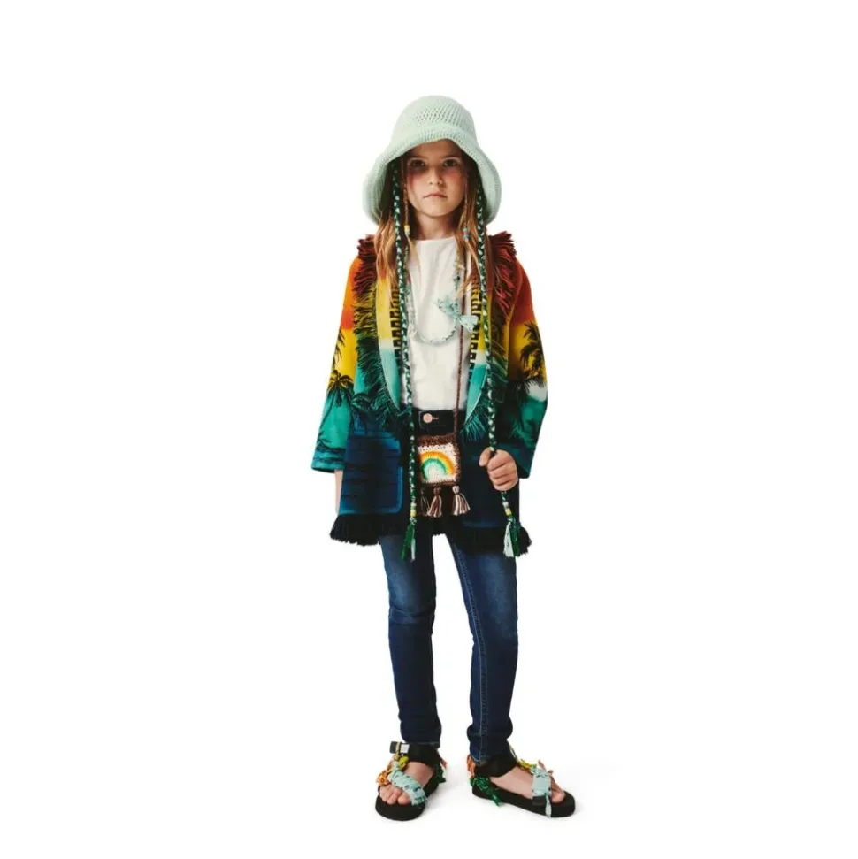 Multikleur Palmboom Trui