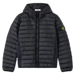 Navy Blauwe Stijlvolle Jas