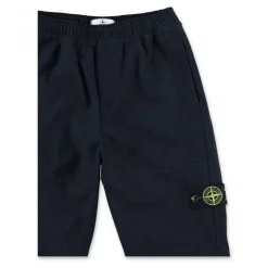 Navy Elastische Broek AW24