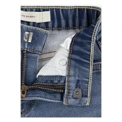 Neonato Slim Fit Jeans - Trek Aan Elastisch Mediumblauw