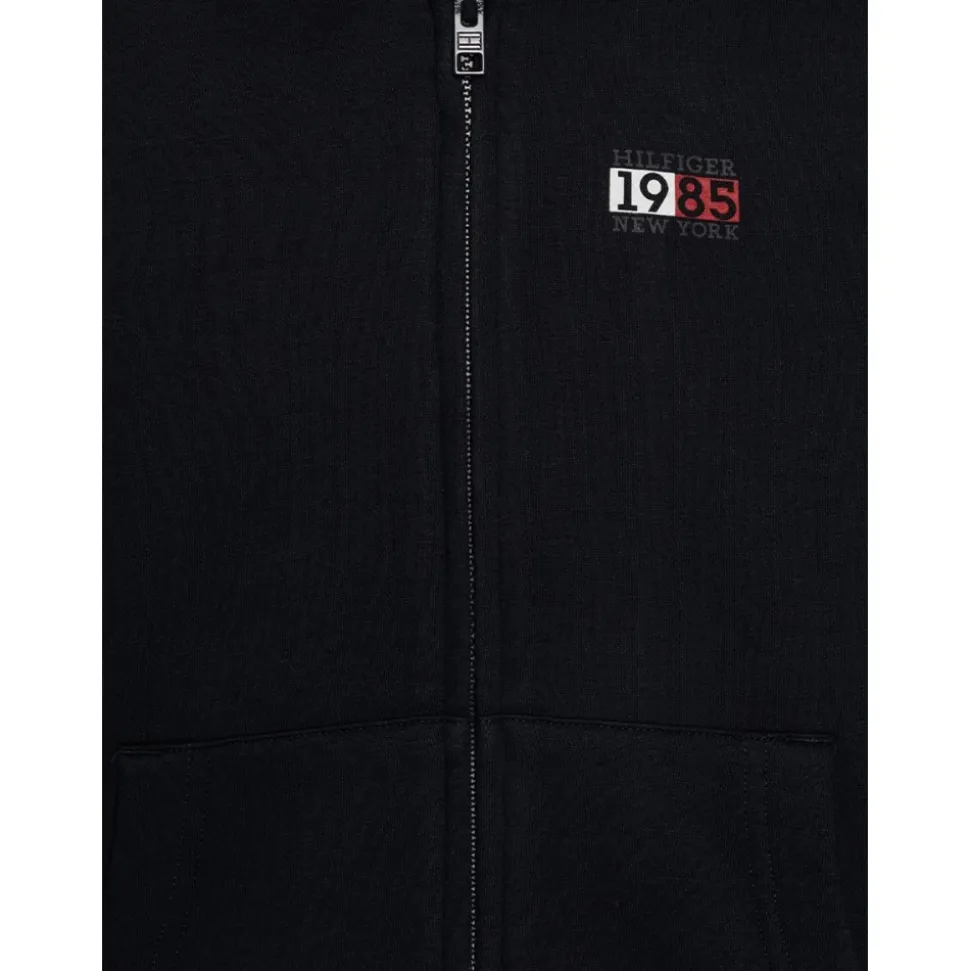 New York Flag Graphic Full Zip Hoodie