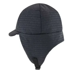 Nylon Pet met Oorkleppen en Logo-opschrift