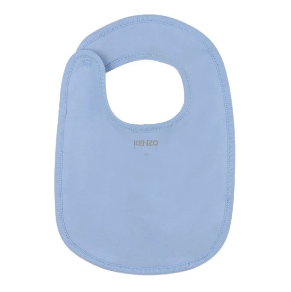 Olifantprint Beanie en Slabbetje Set