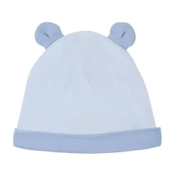 Olifantprint Beanie en Slabbetje Set