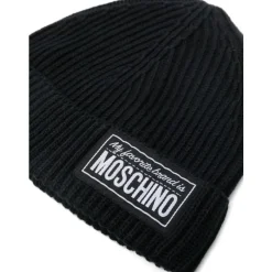Omgeslagen Logo Beanie Hoed