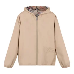 Omkeerbare Geruite Jas voor Kinderen