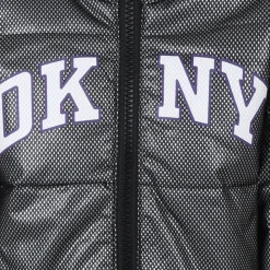 Omkeerbare Gewatteerde Donsjas Zwart