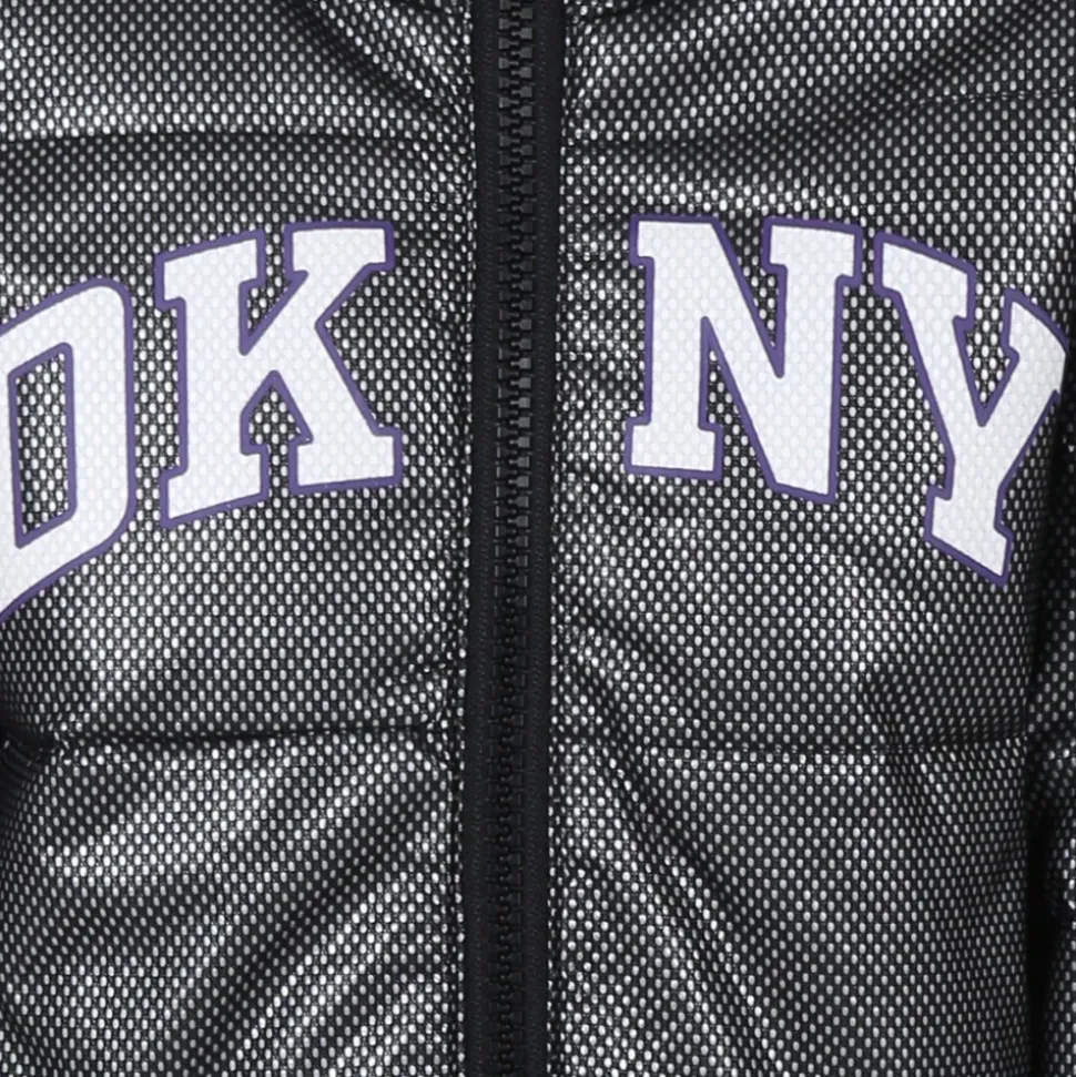 Omkeerbare Gewatteerde Donsjas Zwart