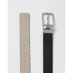 Omkeerbare leren riem met gesp