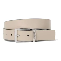 Omkeerbare riem met logo-gesp