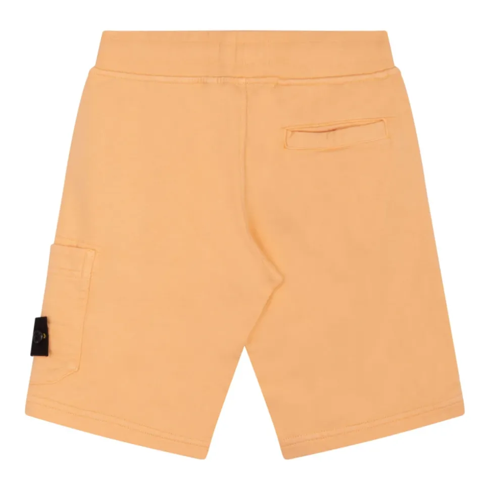 Oranje Cargo Shorts met Compass Badge