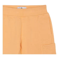 Oranje Cargo Shorts met Compass Badge