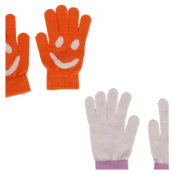 Oranje Smile Handschoenen Set