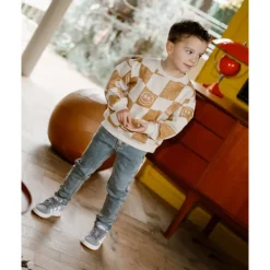 Oversized Sweater Alloverprint