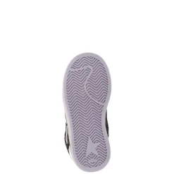 Paarse Kinderen Leren Sneakers met Glitter