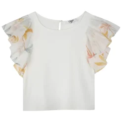 Palm Grove Ruffle Top