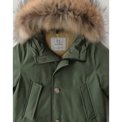 Parka jas met afneembare bont