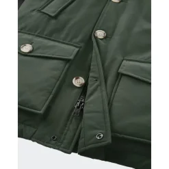 Parka jas met afneembare bont