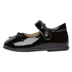 Patent leather ballet flats with strap BALLET