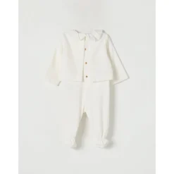 Peter Pan Kraag Kant Romper