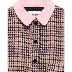 Pied-de-poule Tweed Jas