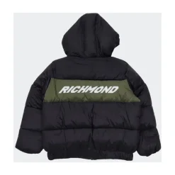 Piumino Bicolore con Stampa Logo