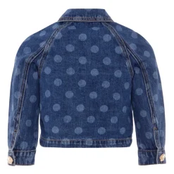 Polka Dot Denim Jack