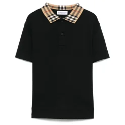 Polo Shirt met Vintage Check Kraag
