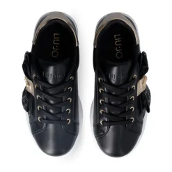 Printed Bow Sneakers