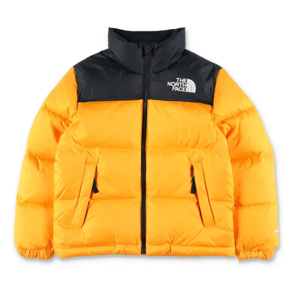 Retro Nuptse Jack Oranje Zwart