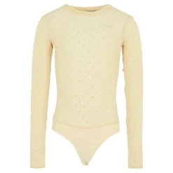 Rhinestone Embellished Mesh Bodysuit