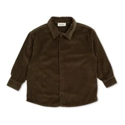 Ribfluwelen overhemd