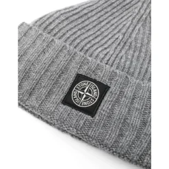 Ribgebreide Kompas Muts