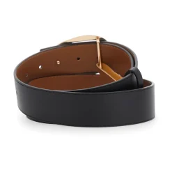 Riem met gespsluiting in generfd leer